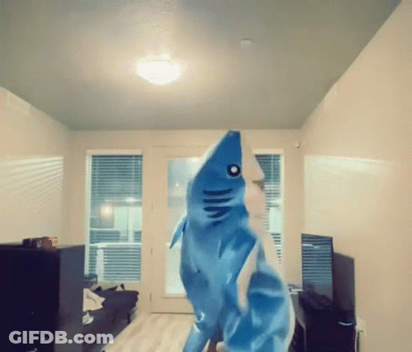 Dancing Twins Baby Shark GIF