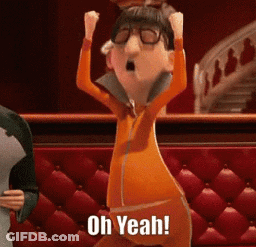 Dancing Vector Aww Yeah GIF