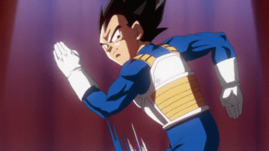 Dancing Vegeta Funny GIF
