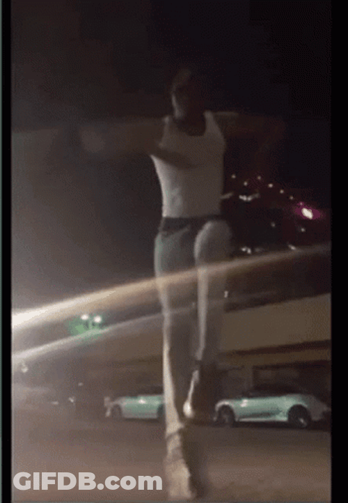Dancing With Long Legs GIF