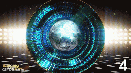 Dancing With The Stars Advertisement Disco Ball GIF