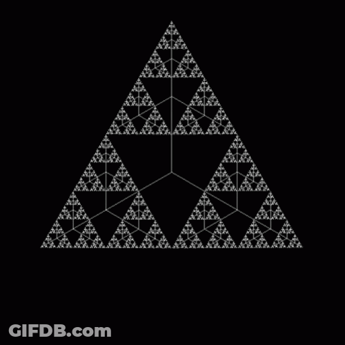 Dandelions Pattern Fractal GIF