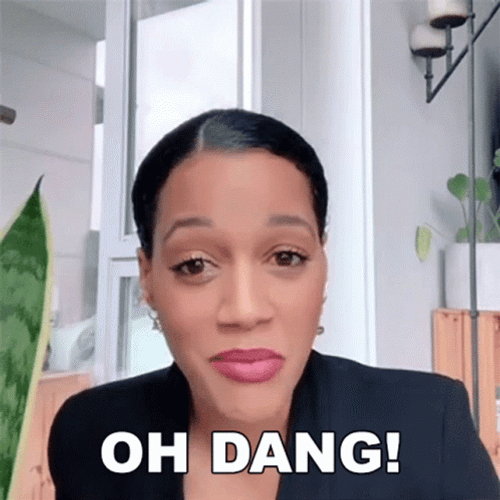 Dang Bethany Brown Passive Reaction GIF