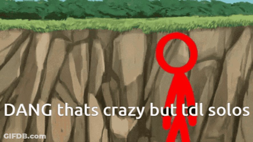 Dang Fighting Colored Stickmen GIF