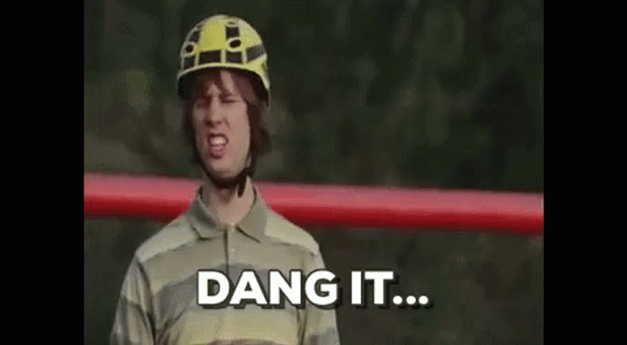 Dang It Upset The Benchwarmers GIF