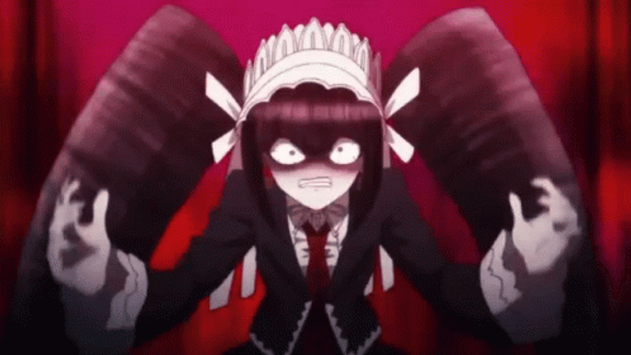 Danganronpa Celestia Ludenberg Angry GIF