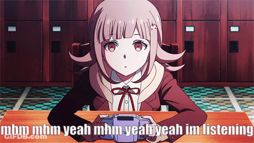 Danganronpa Chiaki Nanami GIF