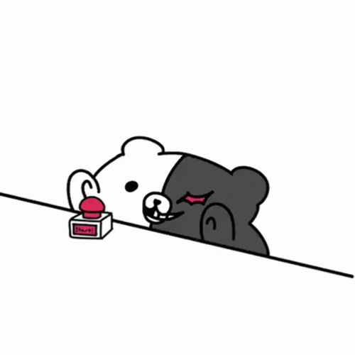 Danganronpa Cute Monokuma Execution GIF