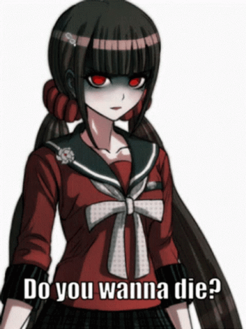 Danganronpa Do You Wanna Die GIF