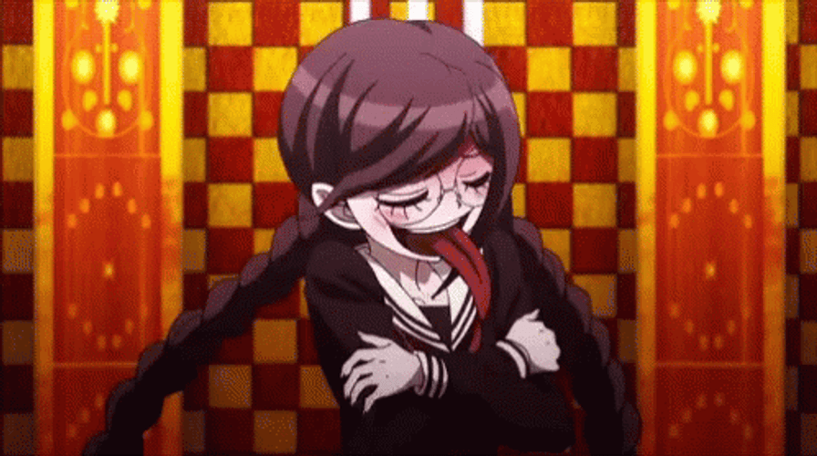Danganronpa Genocide Jack Tongue GIF