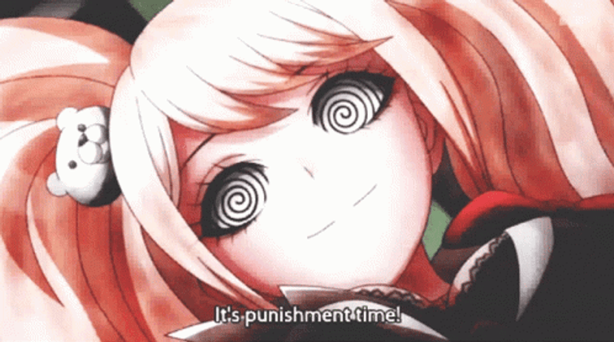 Danganronpa It's Punishment Time GIF
