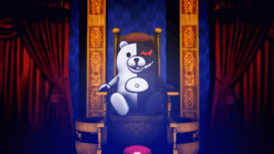 Danganronpa Monokuma Punishment GIF