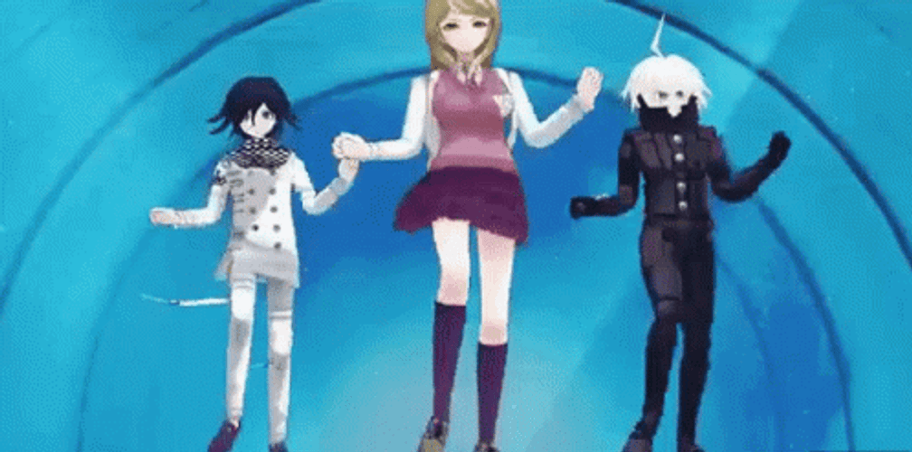 Danganronpa V3 Girly Dance GIF