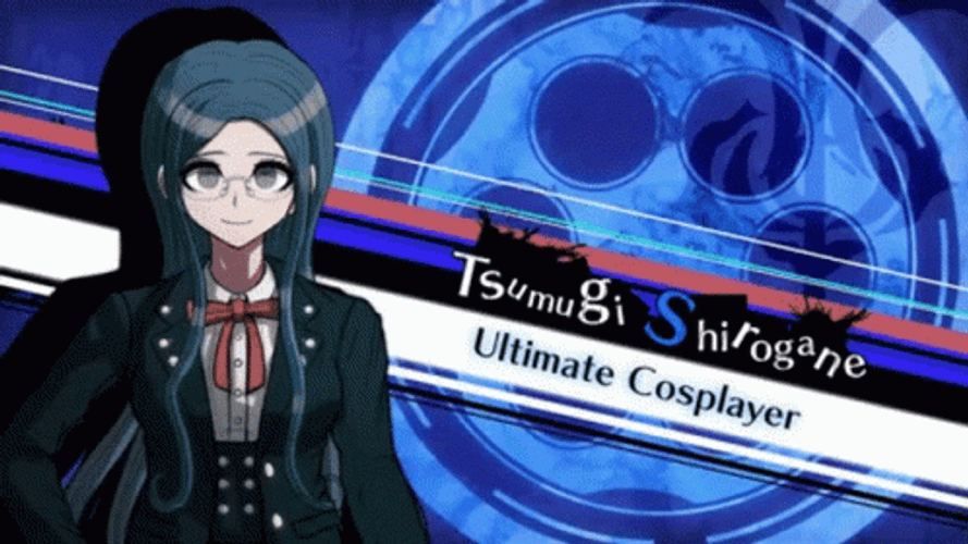 Danganronpa V3 Tsumugi Cosplayer GIF