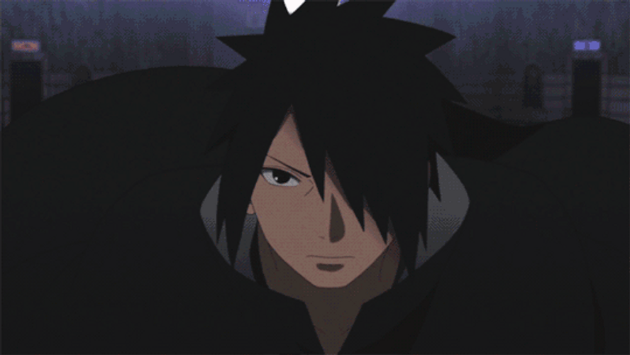 Dangerous Sasuke Uchiha Stare GIF