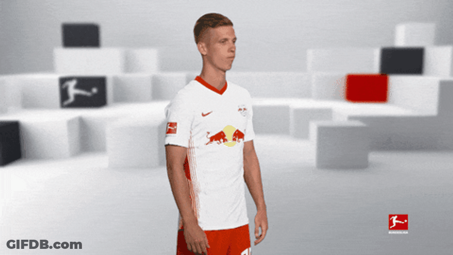 Dani Olmo Crossed Arms GIF