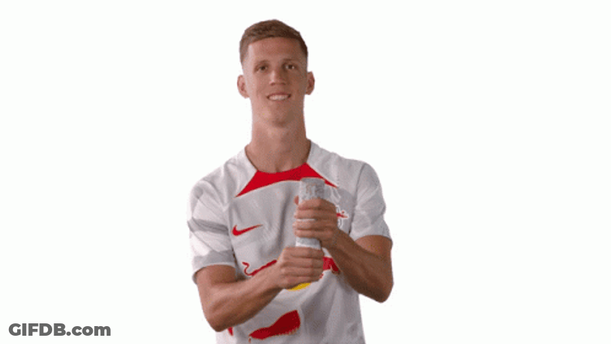 Dani Olmo Popping Confetti GIF