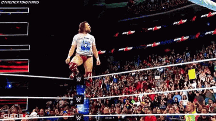 Daniel Bryan Yes American Wrestler GIF