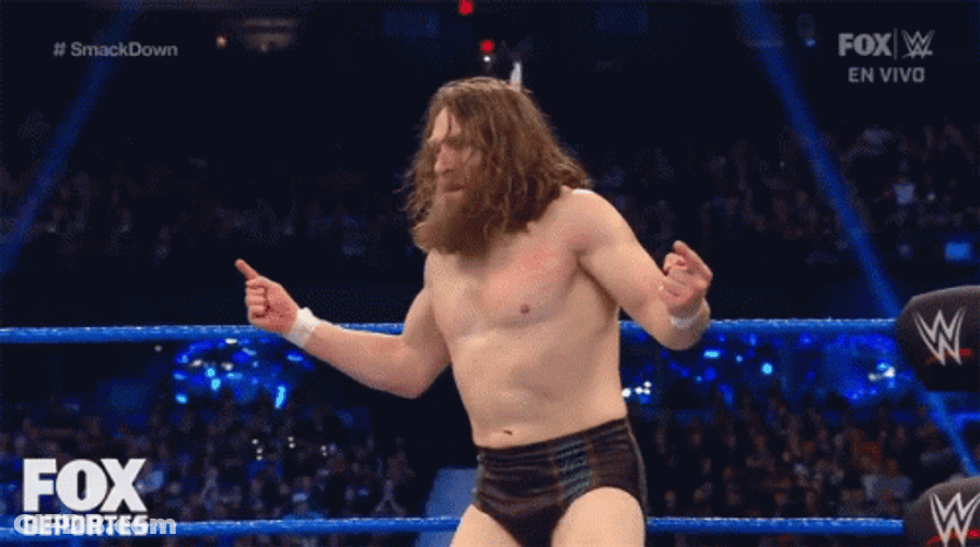 Daniel Bryan Yes Celebrate WWE Smackdown GIF