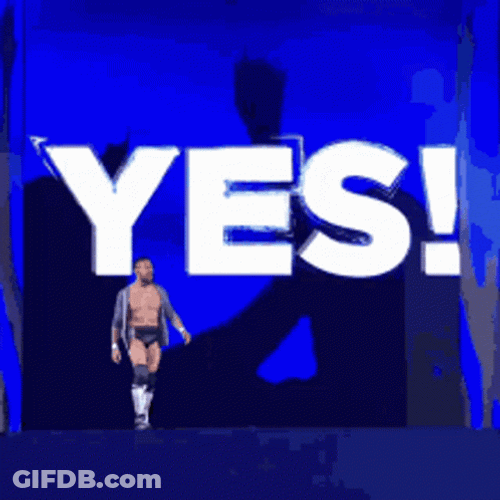 Daniel Bryan Yes Smackdown Entrance GIF