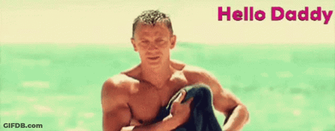 Daniel Craig Daddy GIF
