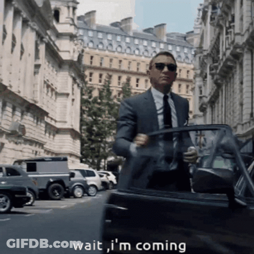Daniel Craig Wait Im Coming GIF
