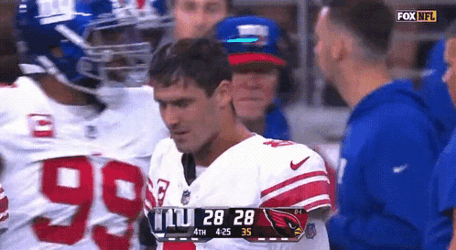 Daniel Jones On Hardships GIF