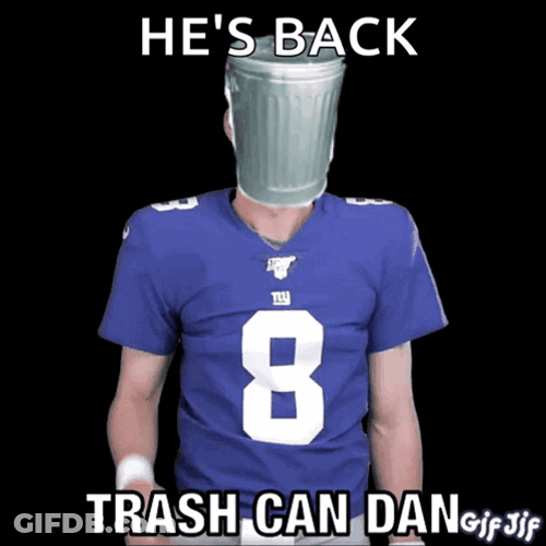 Daniel Jones Trash Can Dan GIF