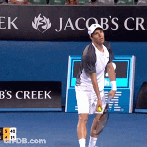 Daniel Munoz De La Nava Serve GIF