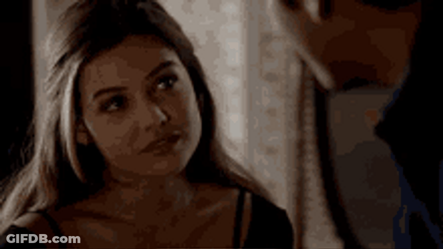 Danielle Campbell Davina Claire The Originals Nodding GIF