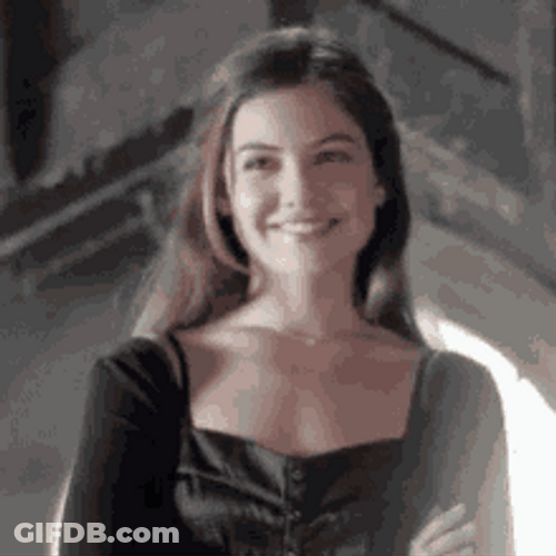 Danielle Campbell Davina The Originals Looking Away GIF