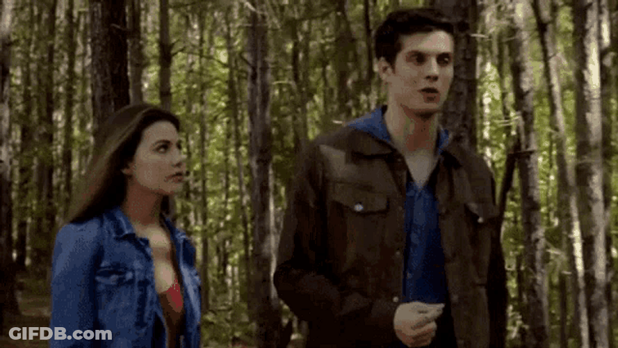 Danielle Campbell Davina The Originals With Daniel Sharman GIF