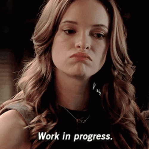Danielle Panabaker Work In Progress GIF
