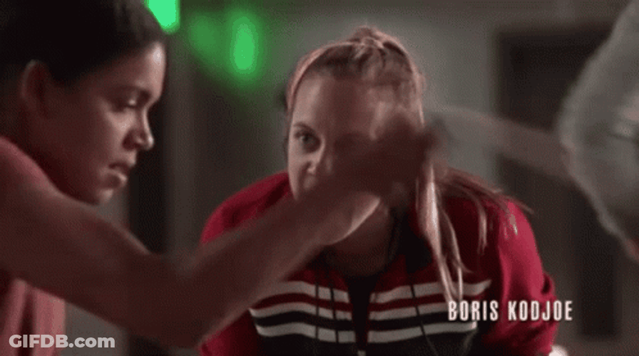 Danielle Savre Coaching Barrett Doss GIF
