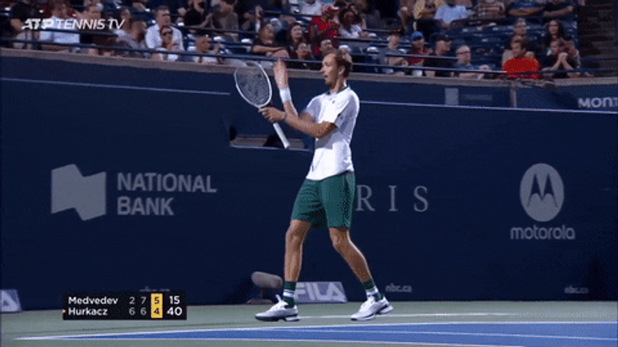 Daniil Medvedev Dancing GIF