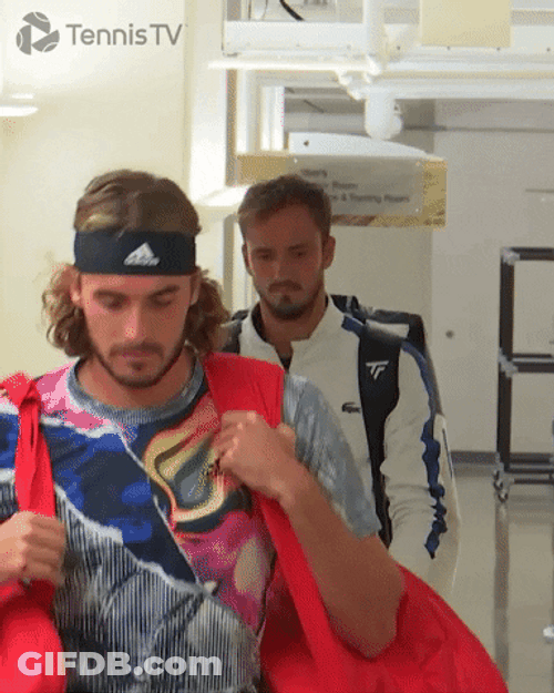 Daniil Medvedev In Casual GIF
