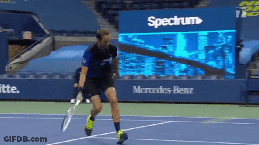 Daniil Medvedev Trying GIF