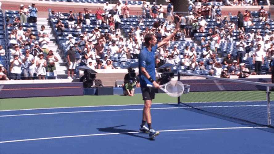 Daniil Medvedev Waving GIF