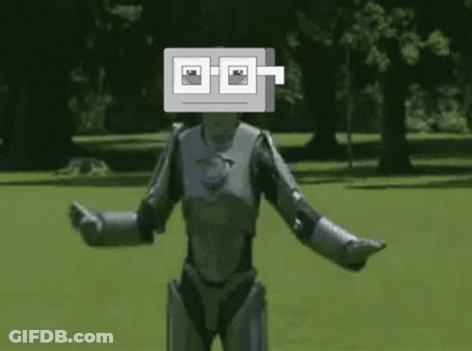 Dank Bot Robot Dance GIF
