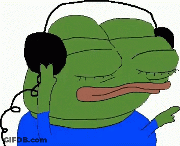 Dank Memer Listening To Music GIF