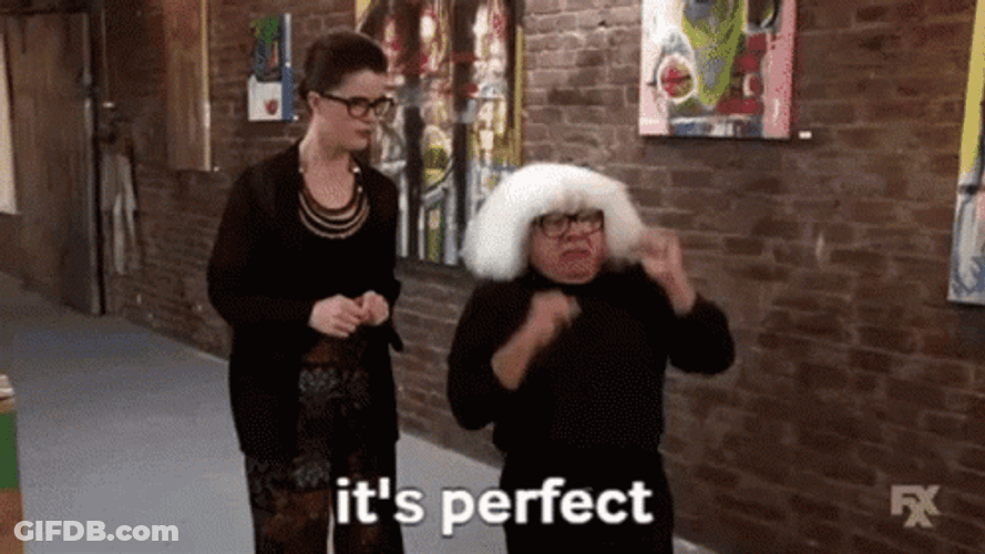 Danny Devito It's Perfect Bitcoin Meme GIF
