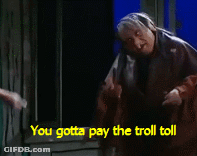 Danny Devito Pay The Troll GIF