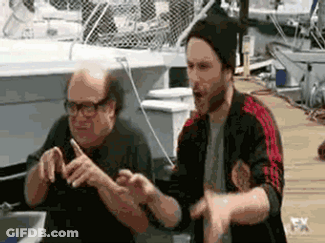 Danny Devito Sinister Finger Runnings GIF