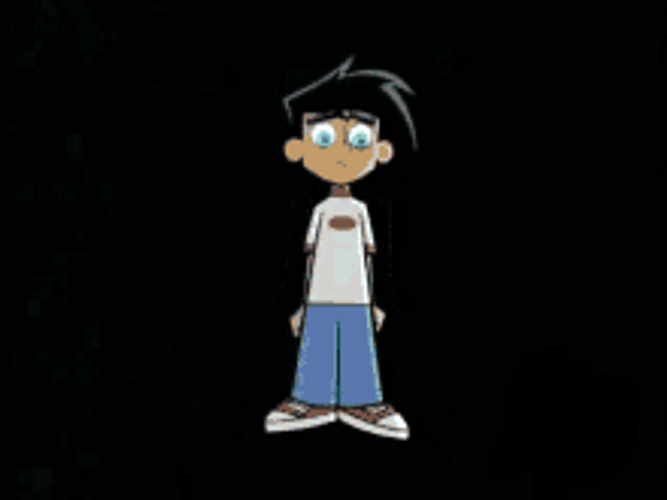 Danny Phantom Ghost Transformation Animation GIF