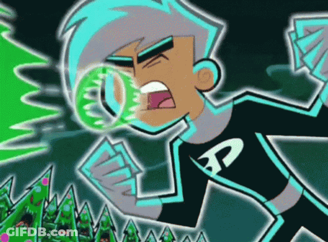 Danny Phantom Scream Sound Wave GIF