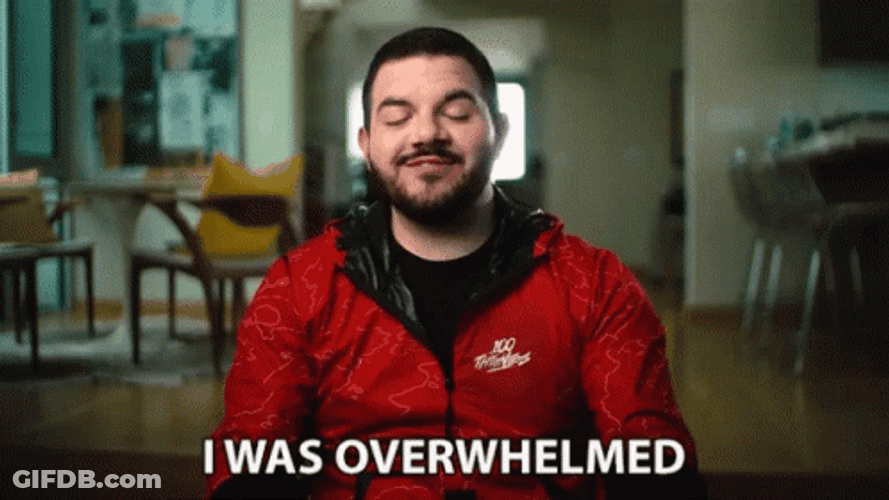 Danny Swarm I Was Overwhelmed GIF