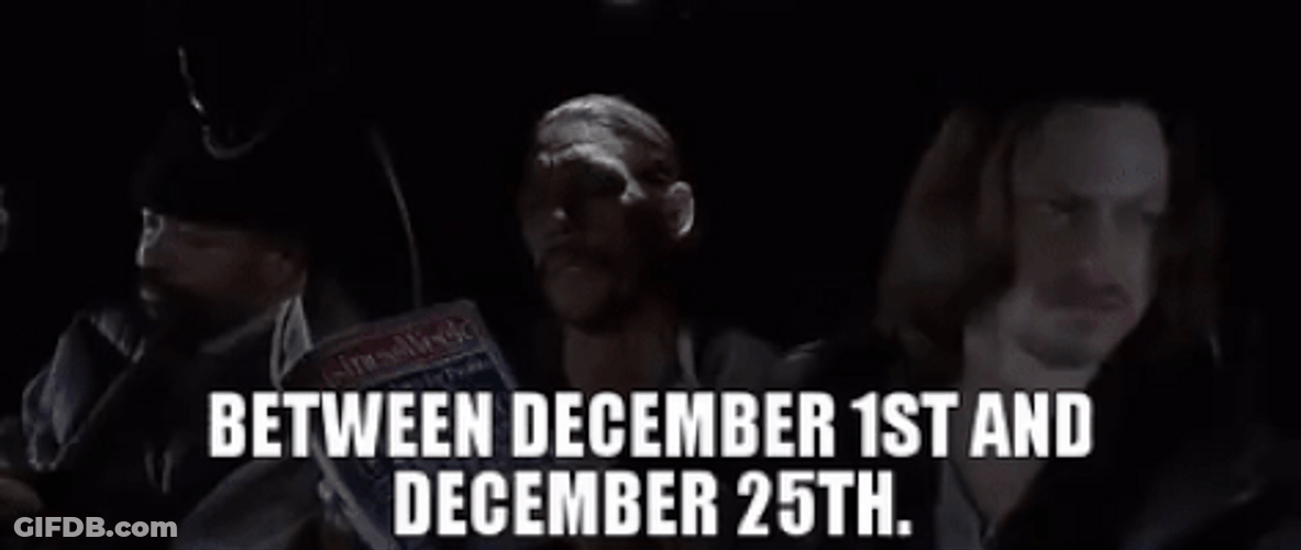 Danny Trejo Talking About December GIF