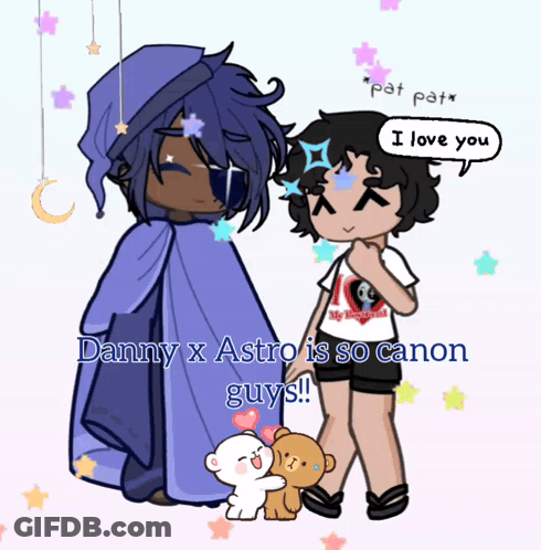 Danny X Astro Is So Canon Guys Cartoon GIF