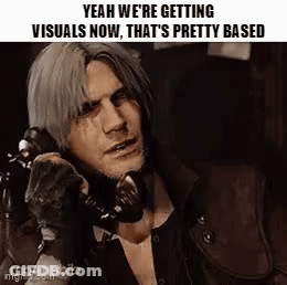 Dante From Devil May Cry Talking On Telephone GIF