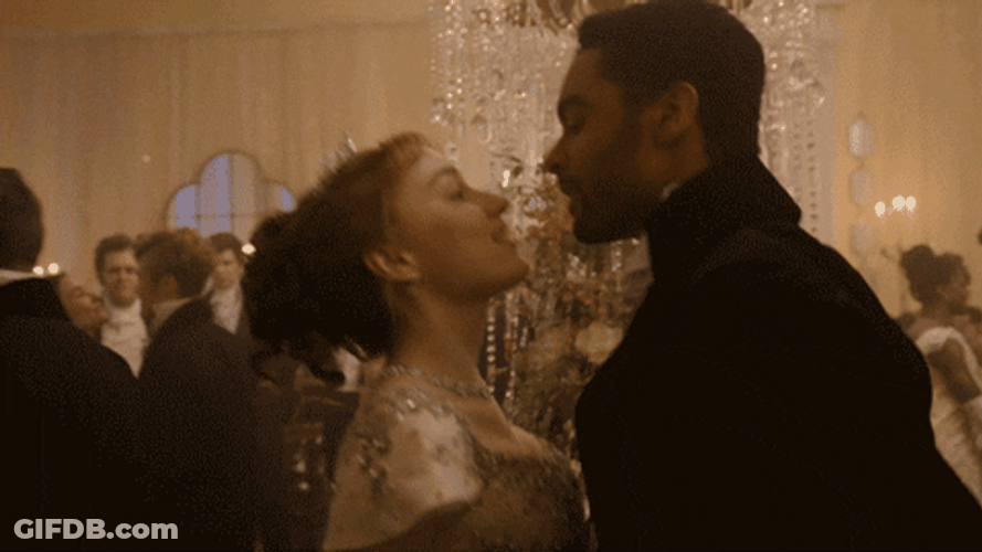 Daphne Bridgerton And Simon Basset Dancing GIF